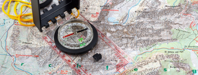 map and compass