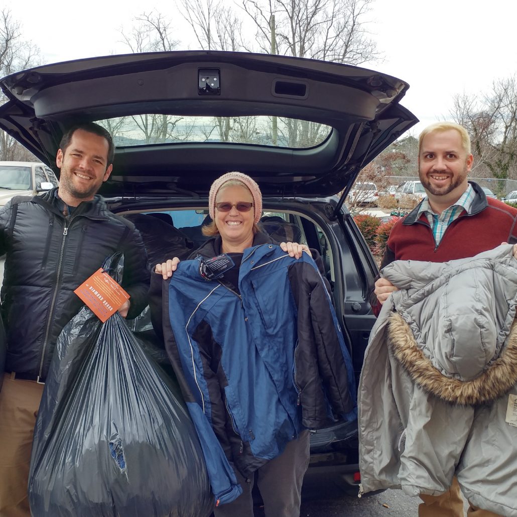 Giving Tree Jacket Drive Thanks for Donating Over 200 Coats | Frugal Backpacker