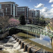 Photo of Falls Park in Greenville, SC